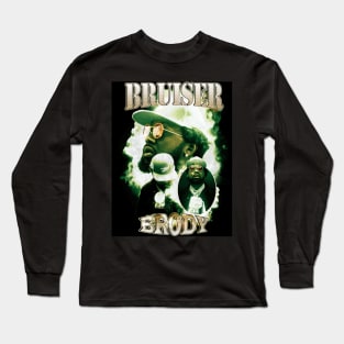 Bruiser Brody Conway the machine bootleg Long Sleeve T-Shirt